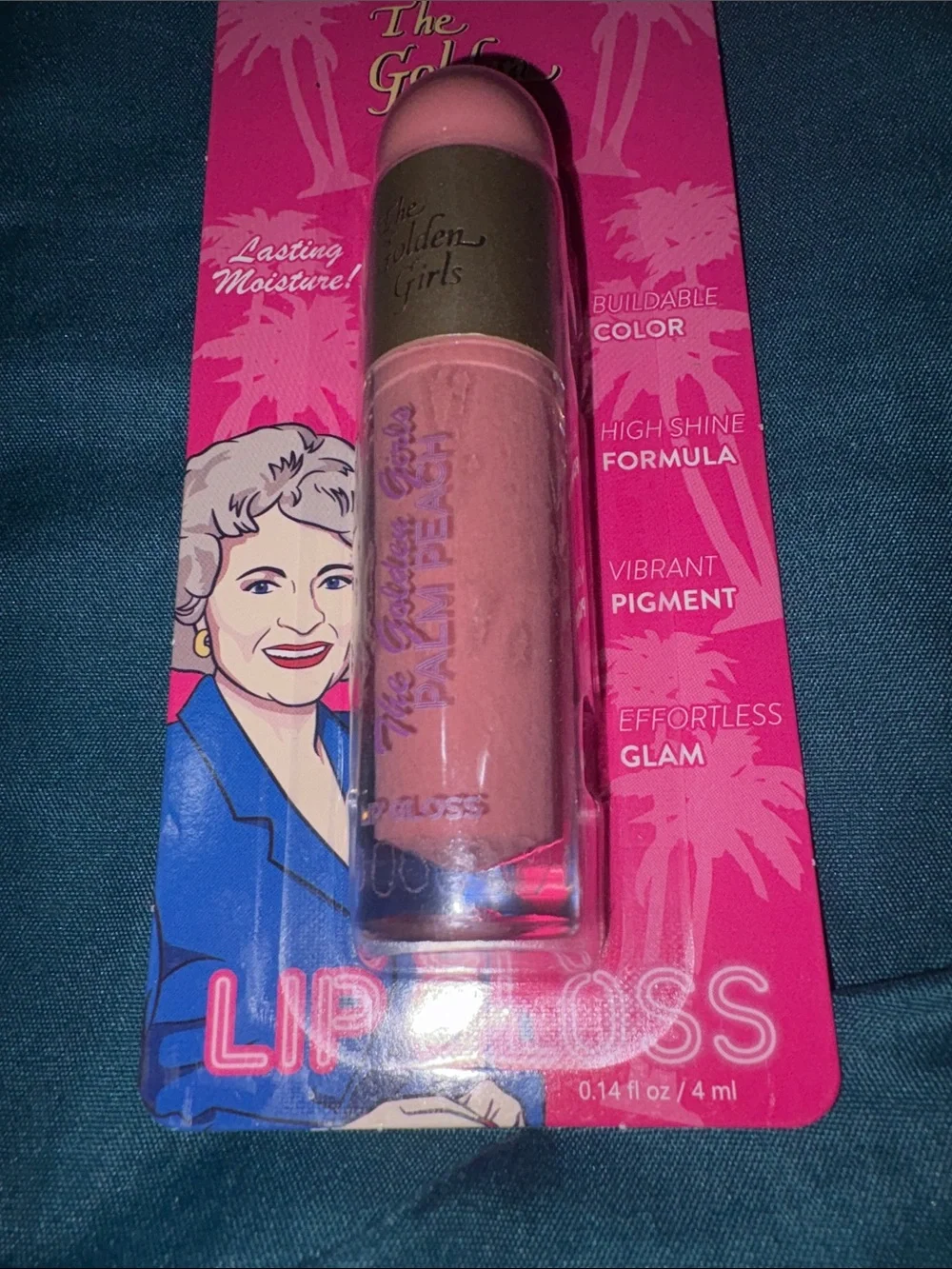 Golden Girls - Rose - Palm Peach Pink Lip Gloss — Hydrating Shine